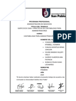 Ejercicios Casa 1 Prácticos de Contabilidad para Administradores..