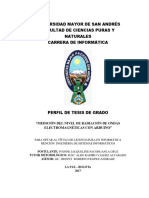 Universidad Mayor de San Andrés Facultad de Ciencias Puras Y Naturales Carrera de Informática