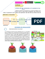 Ficha de Indagación de La Contaminación Del Agua 5°