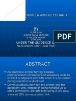 Wireless Printer and Keyboard