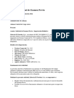 Carta de Solicitud de Examen Previo-Francisco