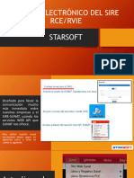 Guía de Uso Del Nuevo Gestor Electrónico Del Sire Rce-Rvie Starsoft