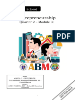 Q2 Entrepreneurship - Module 3 - Preparing Analyzing Forecasting Financial Statements