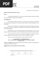 550 23 Aprobar Regimen Academico de Estudios para Carreras de Pregrado y Grado de La Universidad Fasta 1