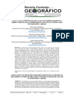 Aplicação Do Protocolo de Avaliação Rápida de Rios No Médio Curso Da Bacia Hidrográfica Do Santo Antônio, Ilha Do Maranhão - Brasil