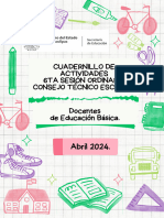 Cte Cuadernillo de Actividades Docentes 6ta Socte