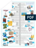 Vacations Puzzle For 3RD Grade