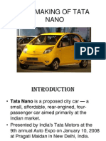 Makiking of Tata Nano