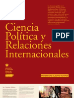 Ciencia Politica y Relaciones Internacionales 2012 - Uah