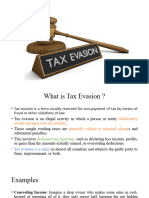 Tax Evasion