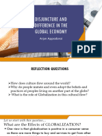 Disjuncture and Difference in The Global Economy