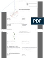 Ułamki Zwykłe Klasa IV - Print - Quizizz