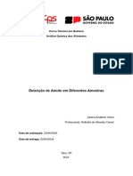 Rel. Detec. Amido (Juliana A. Vieira - 3ºMTec de Química) - Versão Final