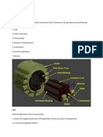 DC Machine Construction