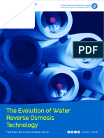 The Evolution of Water Reverse Osmosis Technology