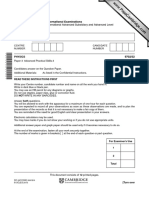 Cambridge International Advanced Subsidiary and Advanced Level