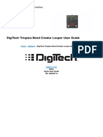 Trioplus Band Creator Looper Manual