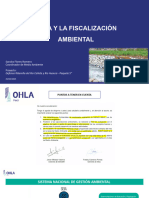 Capacitación OEFA Y LA FISCALIZACION AMBIENTAL