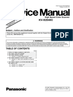 Servicemanual Panasonic kv-s2048c s1