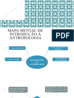 Mapa Mental de Introdução À Antropologia