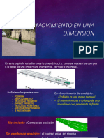 Movimiento de Una Dimensión