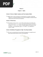 Physics Level L Course Questions Solution