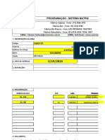 Pedido Argamassa Matrix Granel