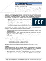 Cost & Mgt. Acct - I, Lecture Note - Chapter 7 & 8