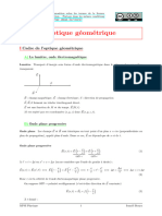 Optique Geometrique