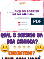 Dinâmica Do Sorriso Dia Das Mães