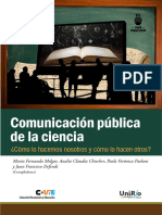 Comunicación Pública de La Ciencia