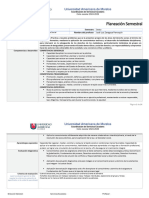 Planeación Semestral - Practicas Formativas de Derecho Social