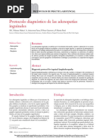 Protocolo Diagnóstico de Las Adenopatías Inguinales