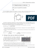 Magnétostatique Induction