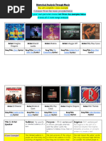 Rhetorical Analysis Through Music Worksheet