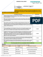 Partial Evacuation Drill Report