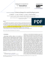 2007novel Design of A Heat Exchanger For A Metal-Hydrogen