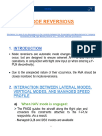 Mode Reversions