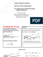 2023 - Mathematical Modelling-Worked Examples