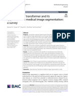 Advantages of Transformer and Its Application For Medical Image Segmentation: A Survey