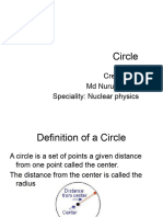 10.6 Equation of The Circle