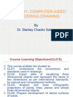 Module 1 - 2 - 4ENME1011 - COMPUTER AIDED ENGINEERING DRAWING - 2023-24 - IISem - V6