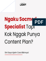 Must Have! Social Media Content Planner!