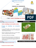Emballage Sous Atmosphère Modifié