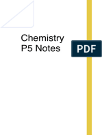 Chemistry P5 Notes