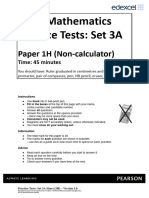 04a Practice Test Set 3A - Paper 1H