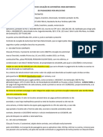 Contrato de Locação de Automóvel para Motorista de Passageiros Por Aplicativo