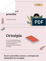 Ortoépia e Prosódia