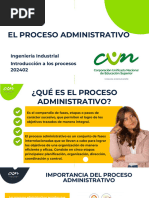 El Proceso AdministrativoObjetivo, Etapas y Fases