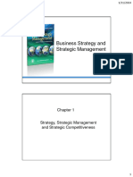 1 Strategic Management and Strategic Competitiveness 